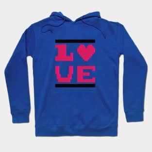 8-bit love Hoodie